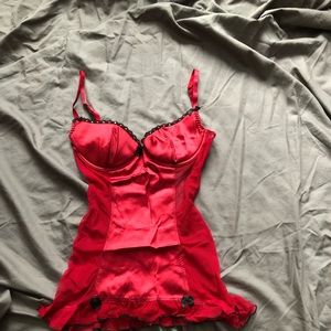 Red Fushia FofH lingerie